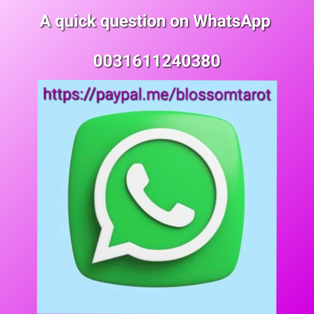 A quick, short question on whatsapp